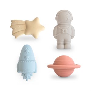 Mushie Mold Free Bath Play Set - Space